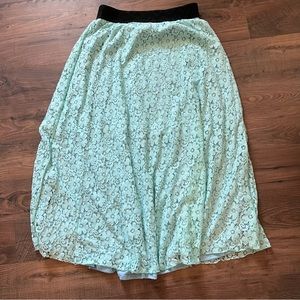 LuLaRoe Lace Maxi Skirt